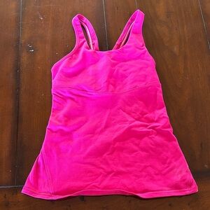 Lululemon Hot Pink Tank Top